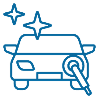 Clay, Buff & Wax — a car being buffed and polished